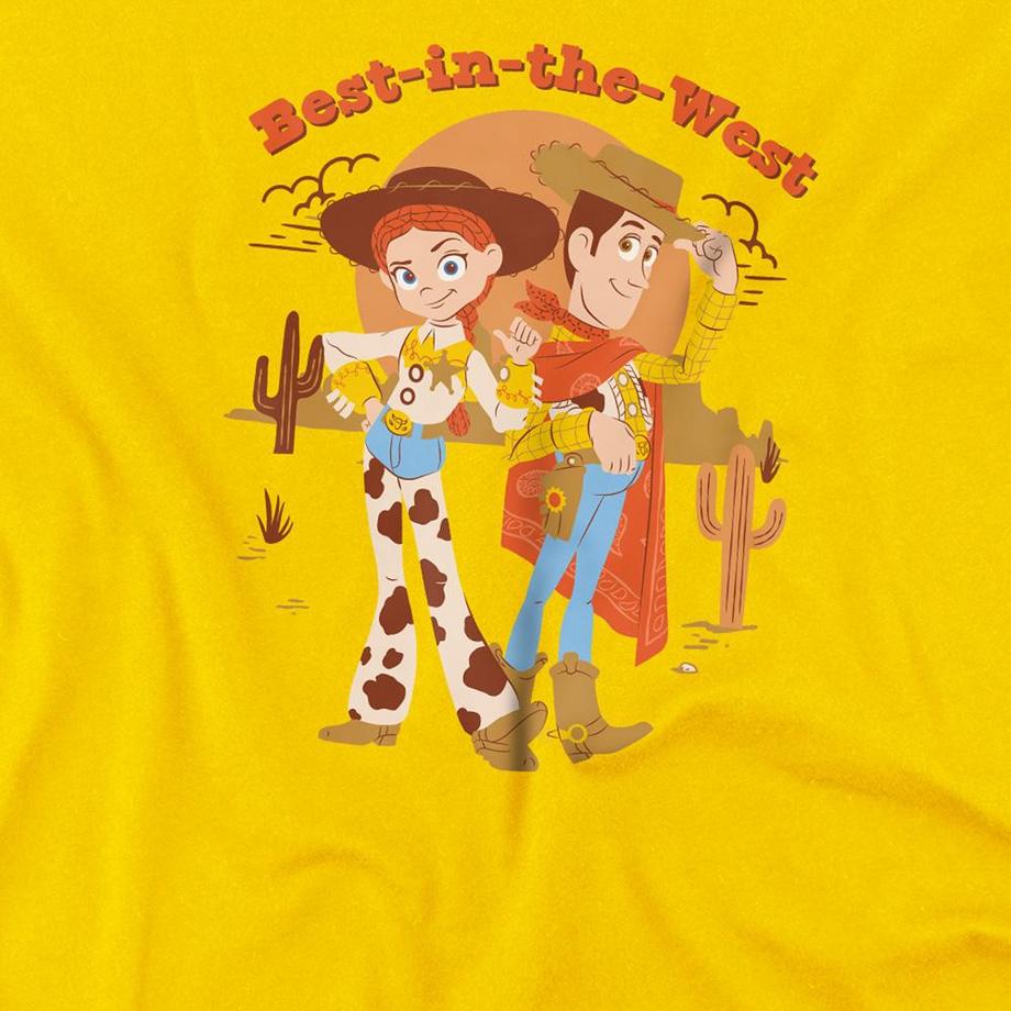 Toy Story  T-ShirtMotif Woody Et Jessie Best In The West 