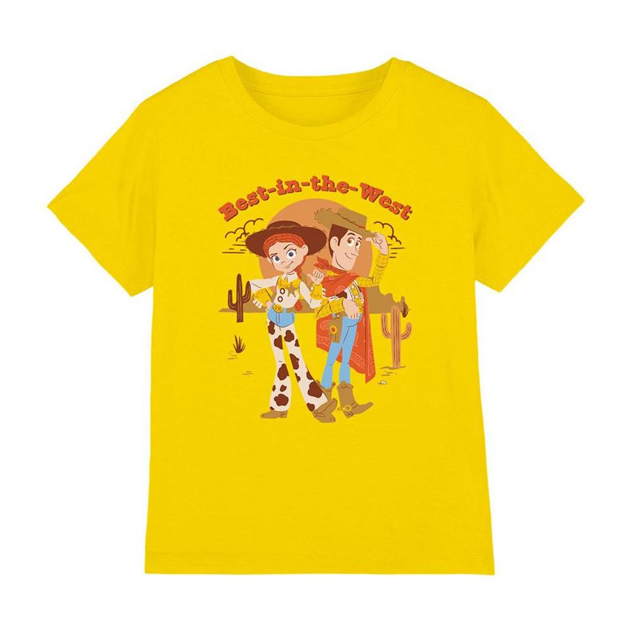T-ShirtMotif Woody Et Jessie Best In The West