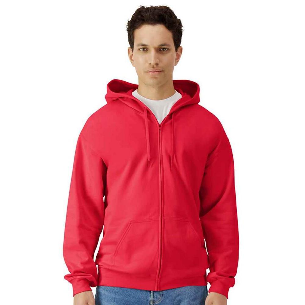 Gildan Softstyle Hoodie mit durchgehendem Reißverschluss  