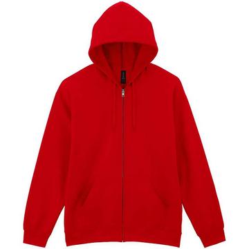 Softstyle Hoodie mit durchgehendem Reißverschluss