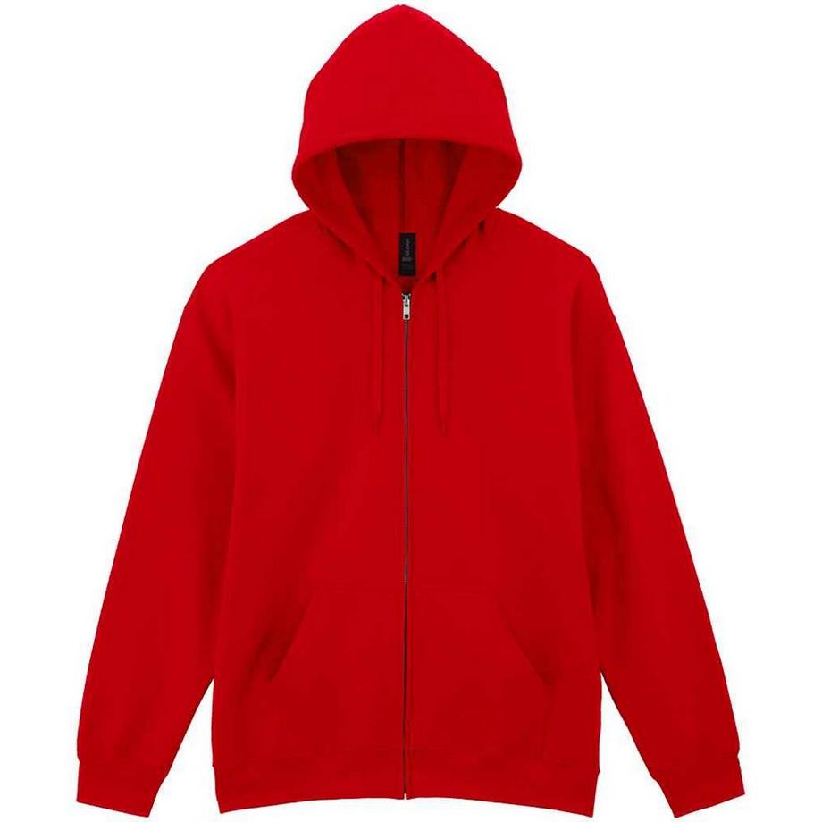 Softstyle Hoodie mit durchgehendem Reißverschluss