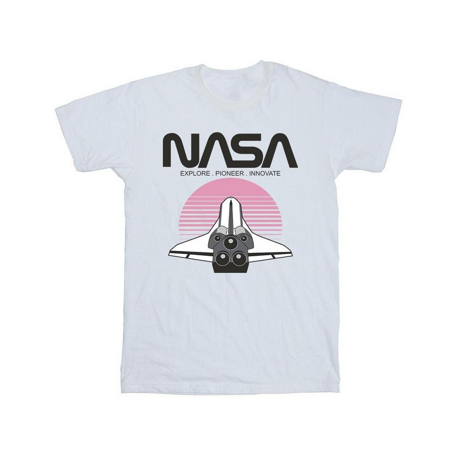 Nasa Space Shuttle Explore Pioneer Innovate T-Shirt  