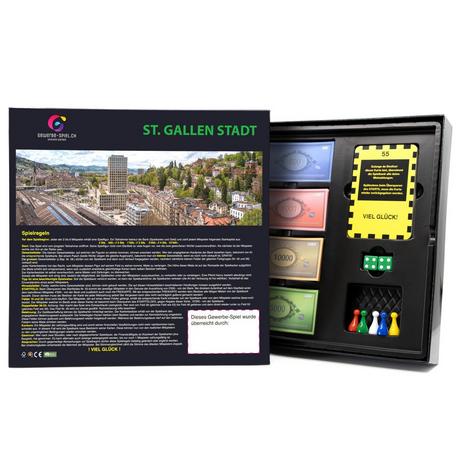 GEWERBE-SPIEL  Brettspiel ST.GALLEN Stadt (Deutsch) 