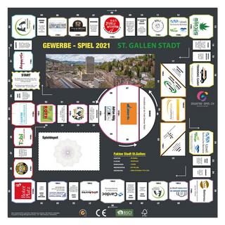 GEWERBE-SPIEL  Brettspiel ST.GALLEN Stadt (Deutsch) 