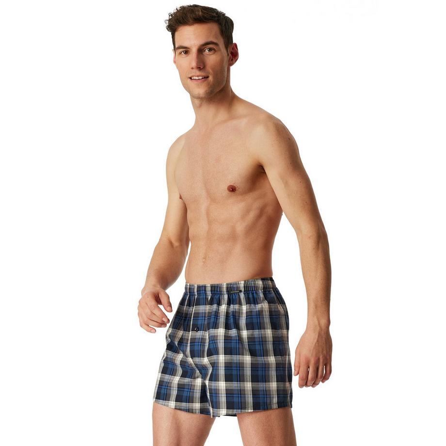Schiesser Web-Boxershorts 4er Pack Bequem sitzend  