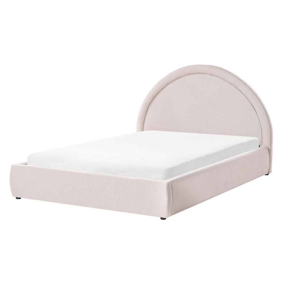 Beliani Lit ottoman en Tissu Moderne MOUZON  