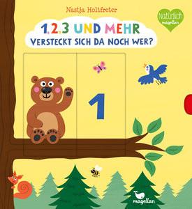 1, 2, 3 und mehr - Versteckt sich da noch wer? Holtfreter, Nastja; Holtfreter, Nastja (Illustrationen) Gebundene Ausgabe 