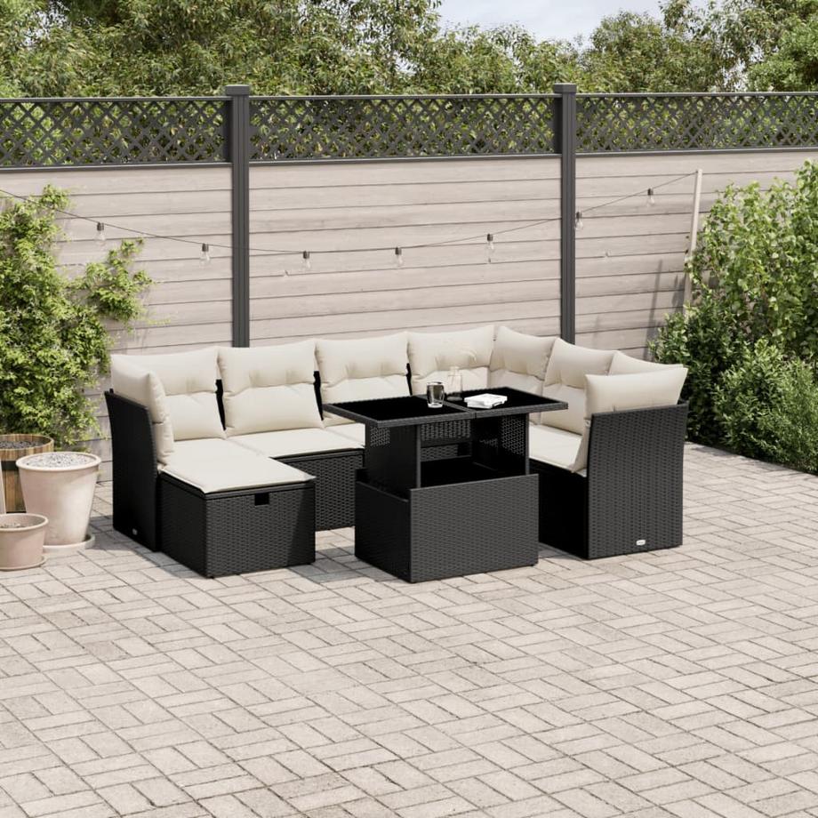 VidaXL Garten sofagarnitur poly-rattan  