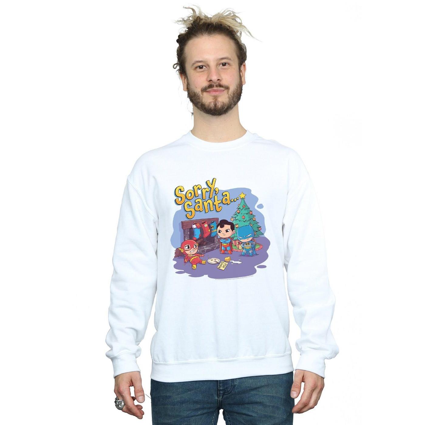 DC COMICS  Sweat SUPER FRIENDS SORRY SANTA 