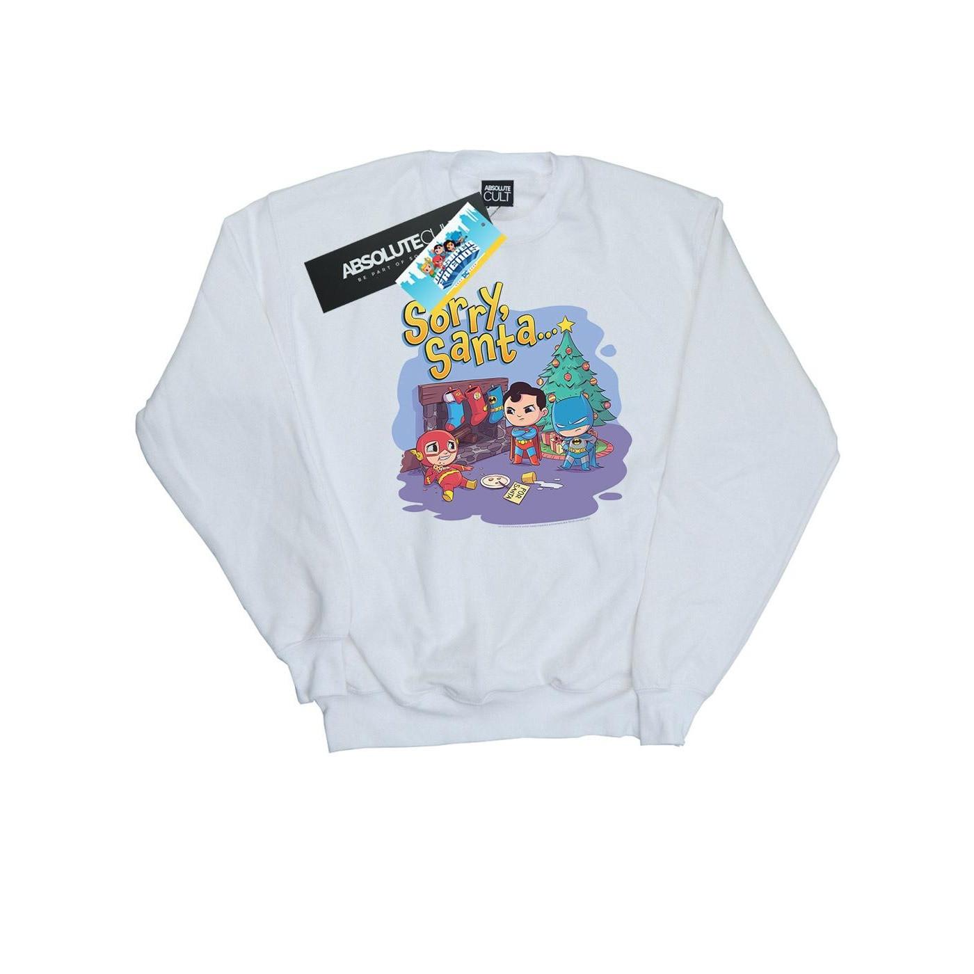 DC COMICS  Sweat SUPER FRIENDS SORRY SANTA 