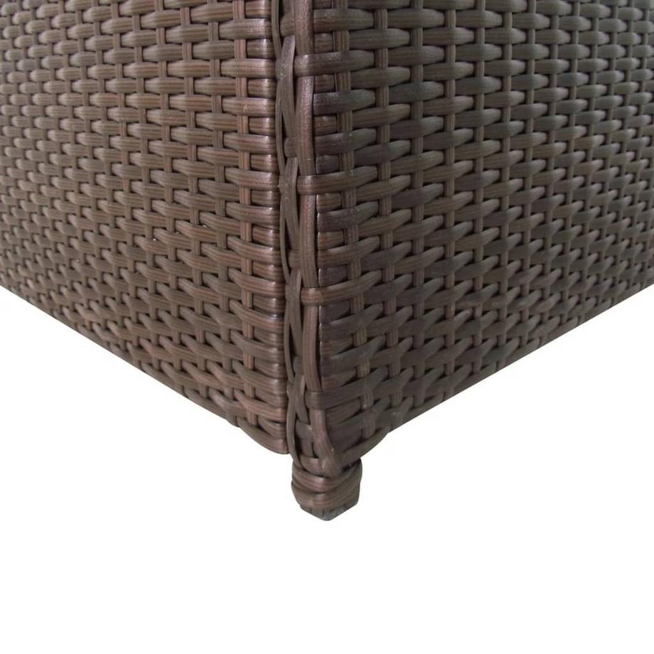 VidaXL Gartenbox poly-rattan  