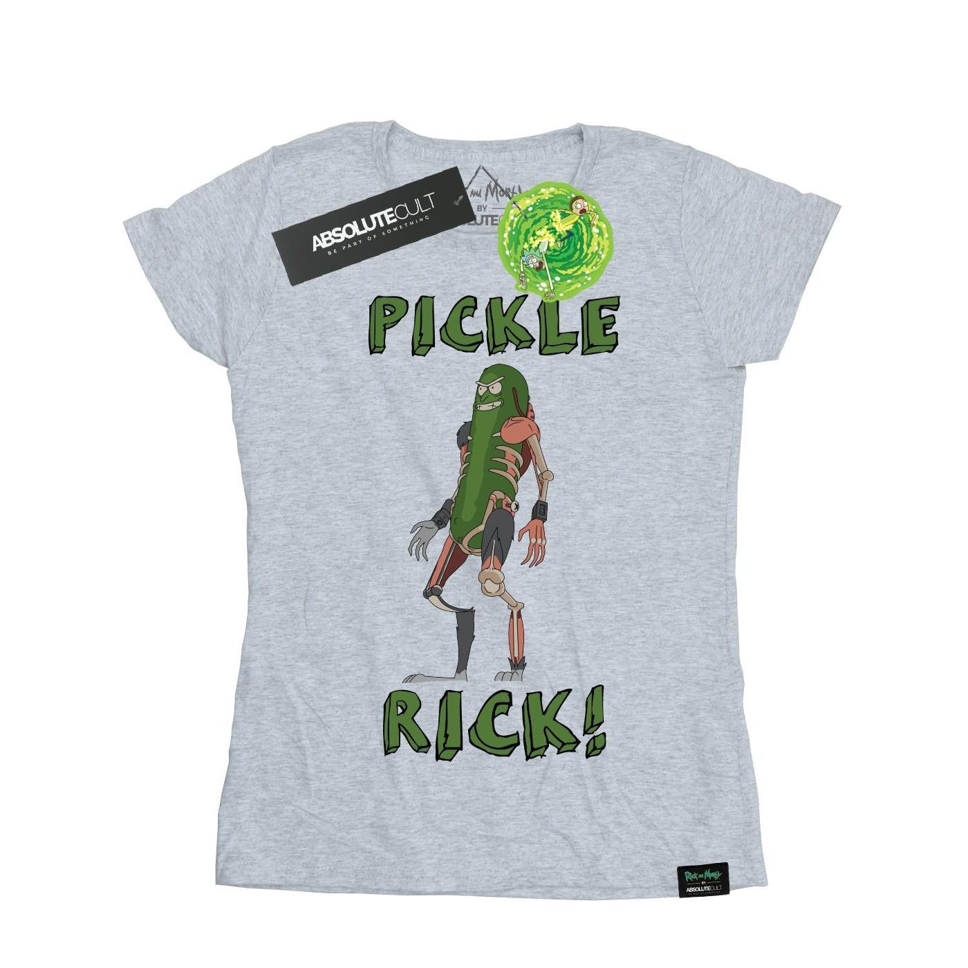 Rick And Morty Pickle Rick Bedrucktes T-Shirt  