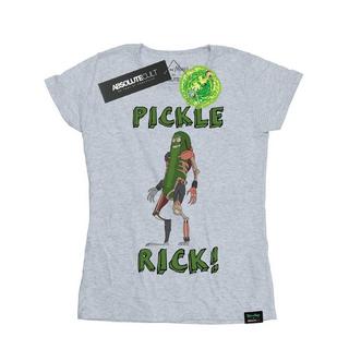 Rick And Morty Pickle Rick Bedrucktes T-Shirt  