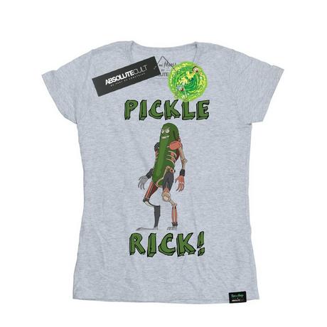Rick And Morty Pickle Rick Bedrucktes T-Shirt  