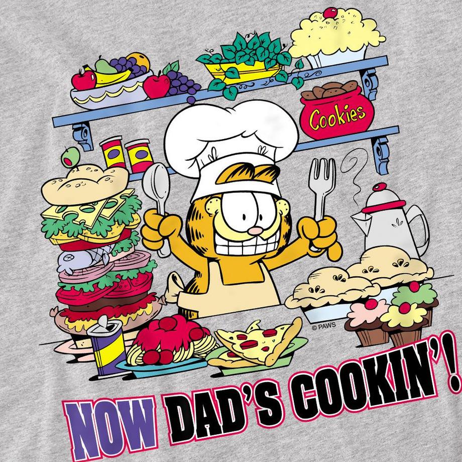 Garfield  T-ShirtNow Dad's Cooking 