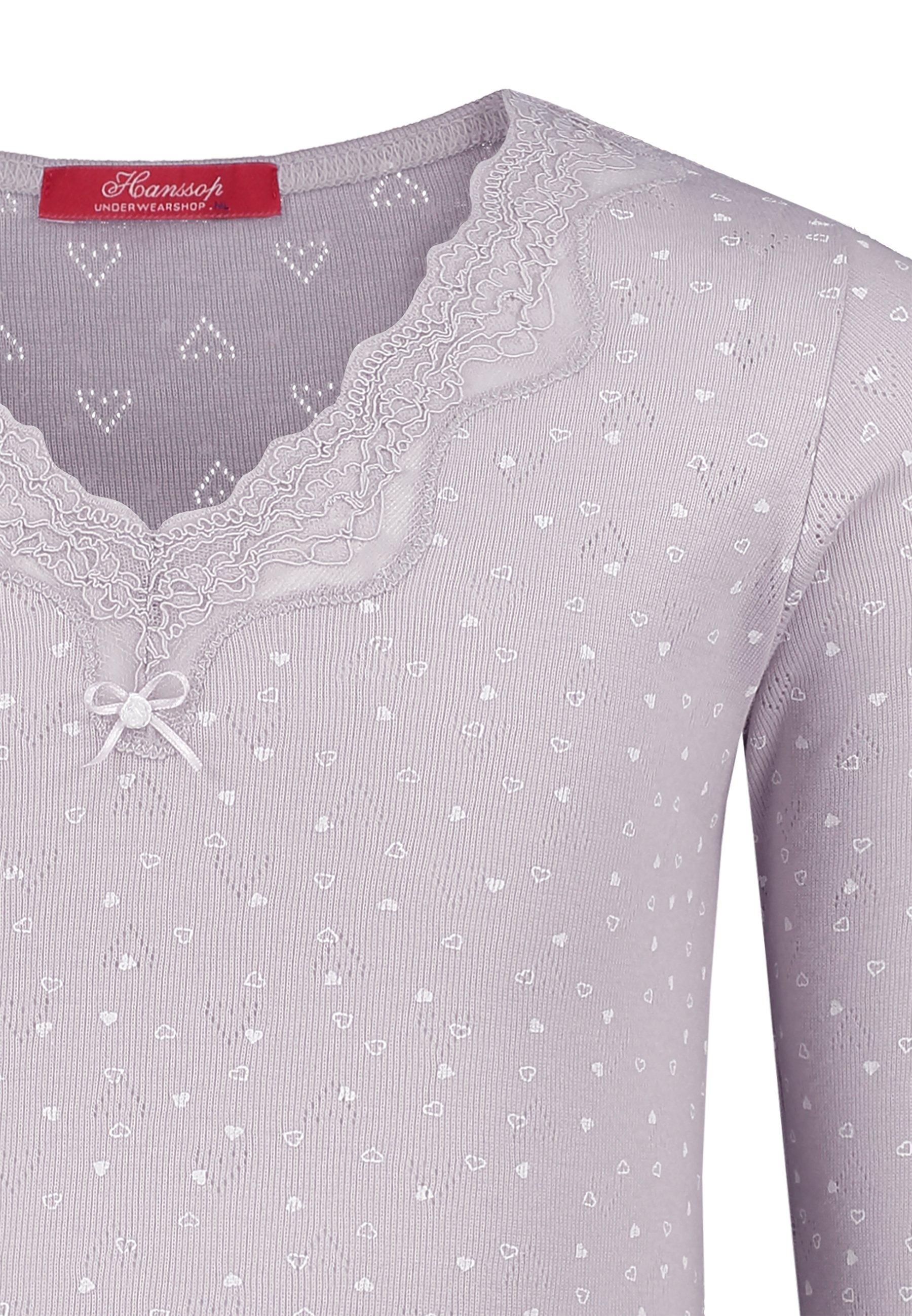 Hanssop  Pyjama, Dentelle, Motif en forme de coeur 