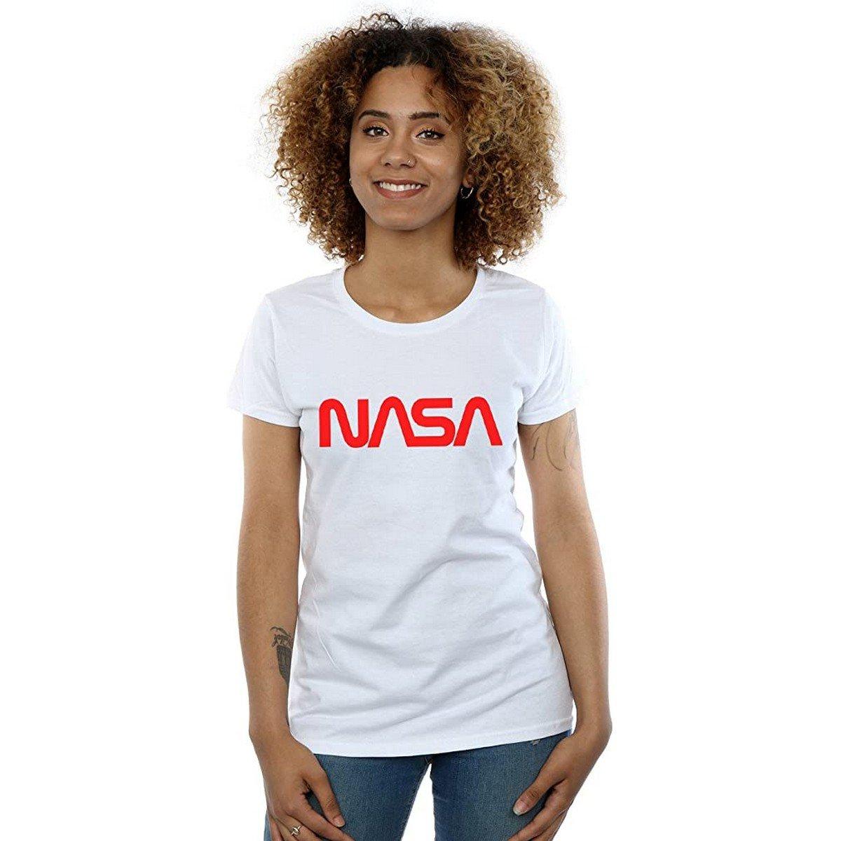 Nasa Logo Print T-Shirt  