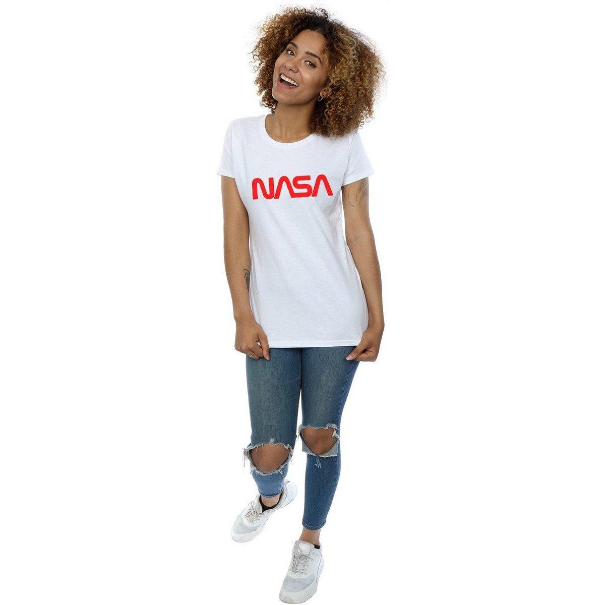 Nasa Logo Print T-Shirt  
