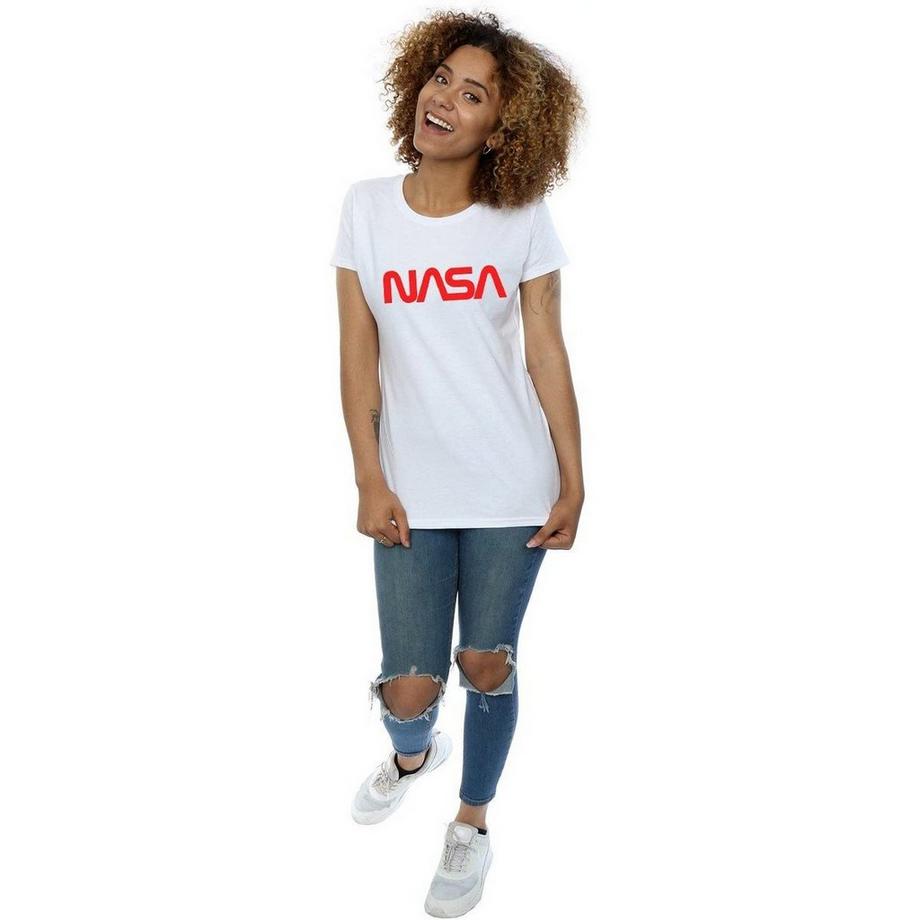 Nasa Logo Print T-Shirt  