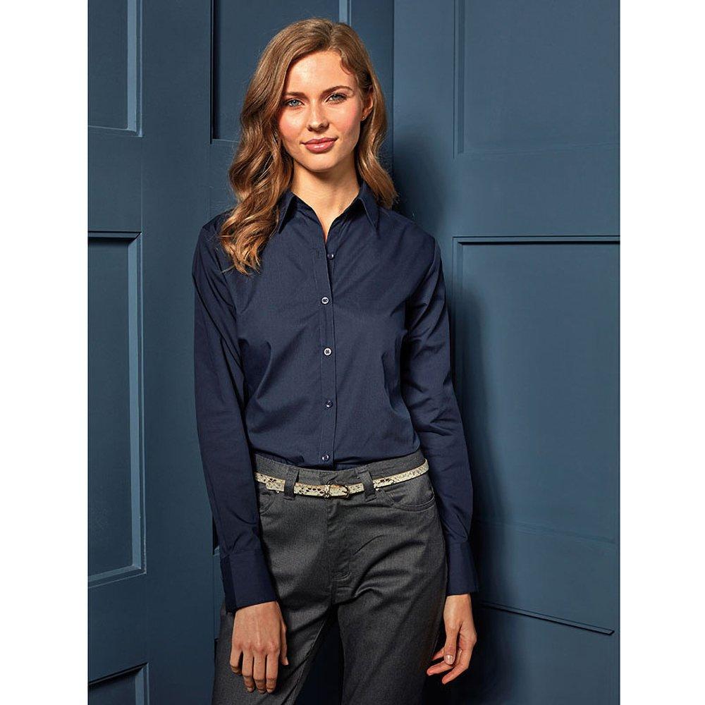 PREMIER Chemise de travail à manches longues en popeline  