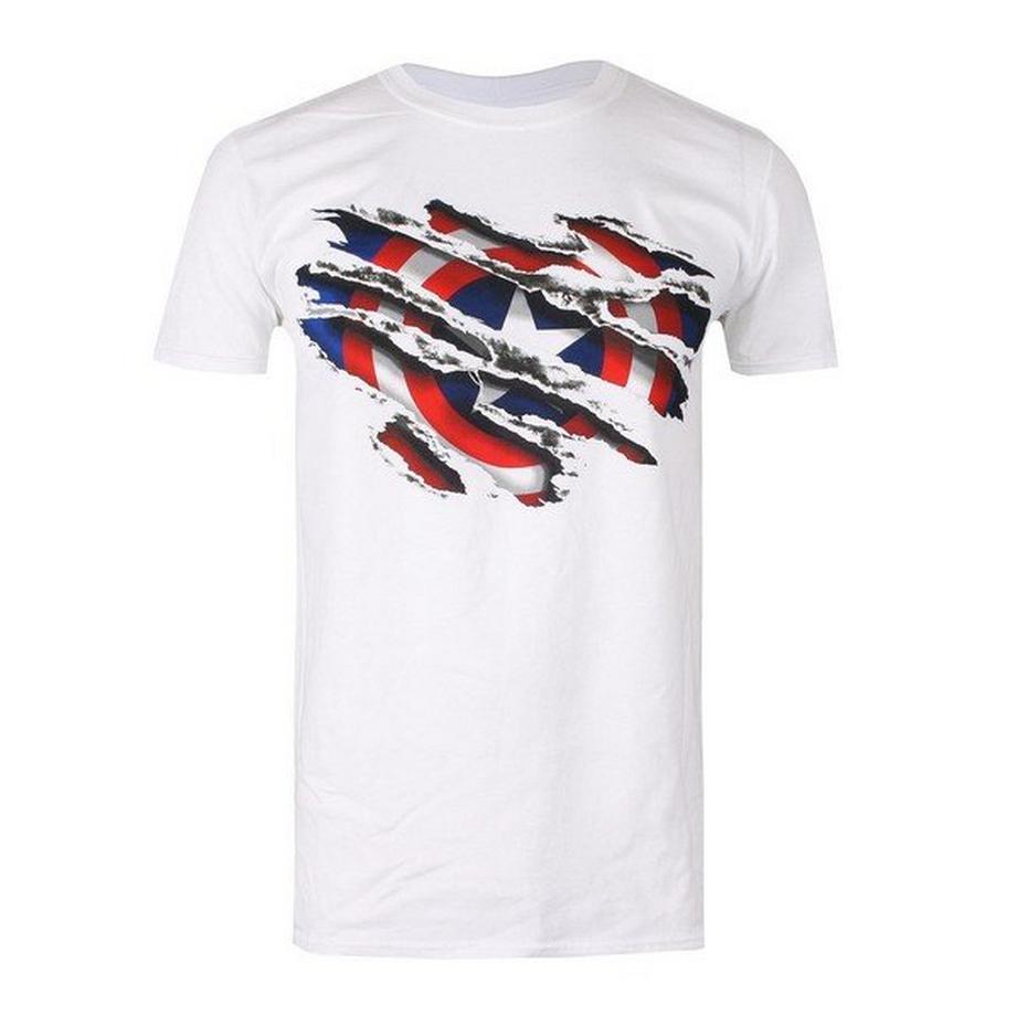 CAPTAIN AMERICA  TShirt Logo 