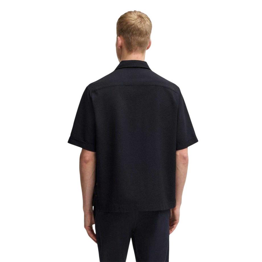 BOSS  Lapoully Camicia Vestibilità Rilassata Maniche Corte 
