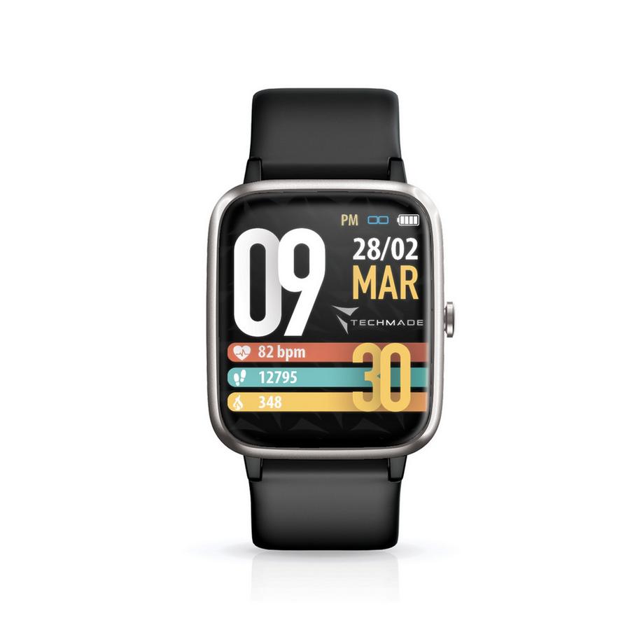 Smart Watch Move Silver Black
