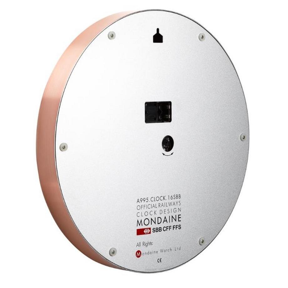 Mondaine  SBB A990.CLOCK.18SBK Wand Pure 