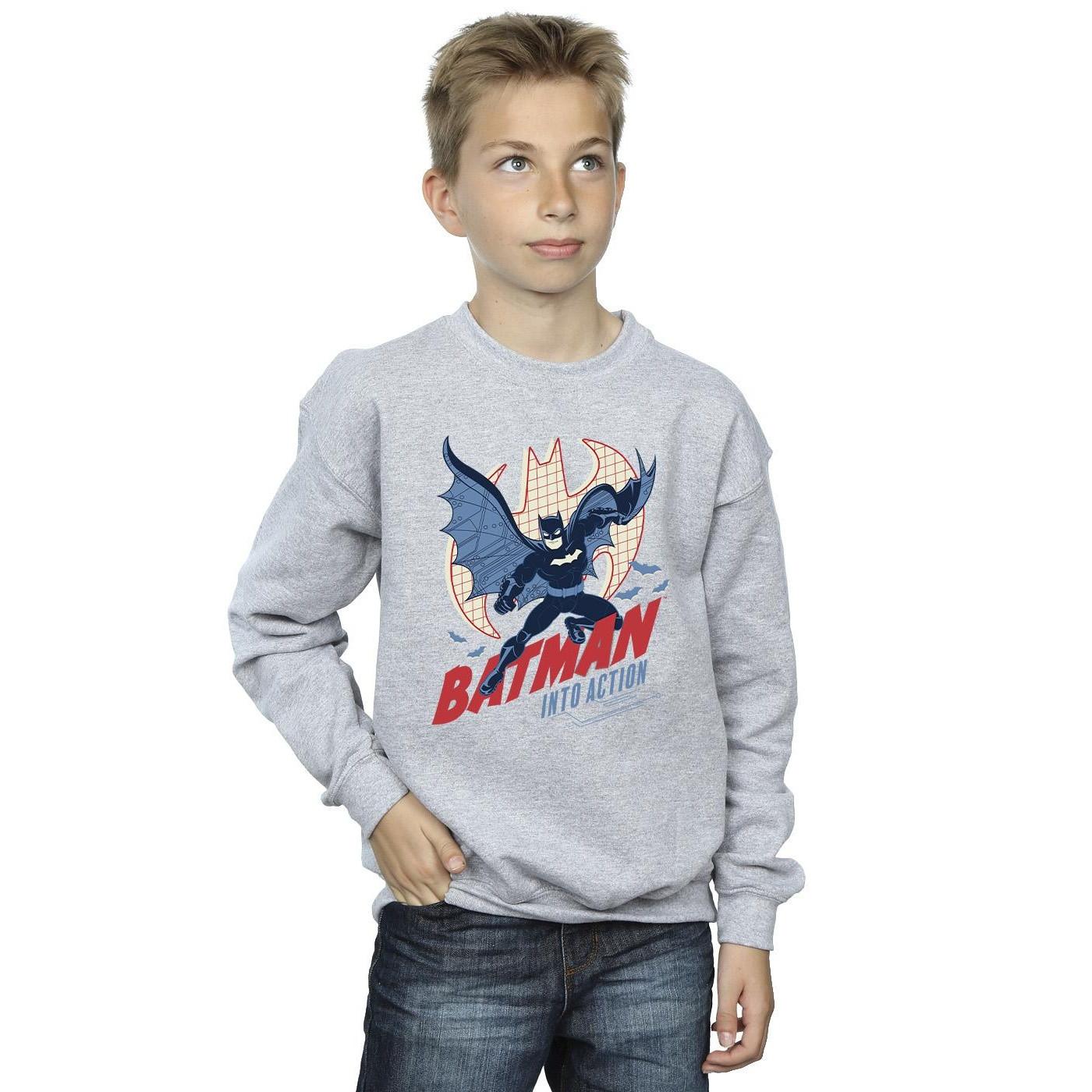 DC COMICS  Into Action Sweatshirt 