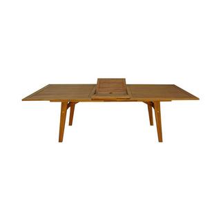 Contini Table de jardin extensible Eucalyptus  