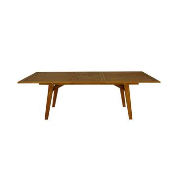 Table de jardin extensible Eucalyptus