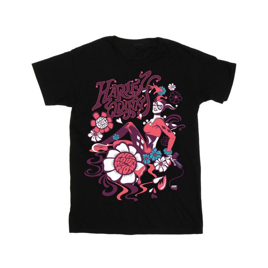 DC COMICS He Loves Me T-Shirt Imprimé  