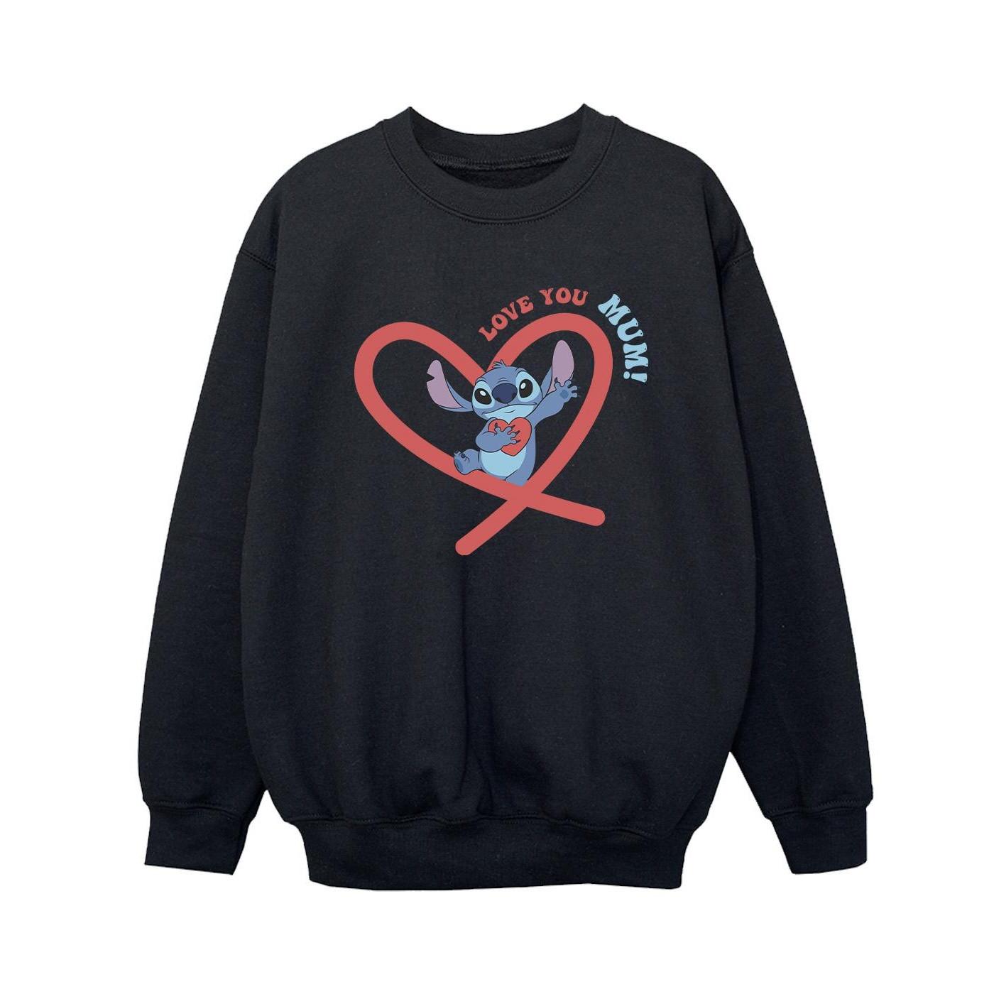 Disney  Lilo & Stitch Love You Mum Sweatshirt 