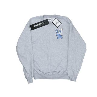 Disney  Lilo And Stitch Stitch Backside Breast Print Sweatshirt 