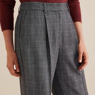 La Redoute Collections  Pantalon large à carreaux 