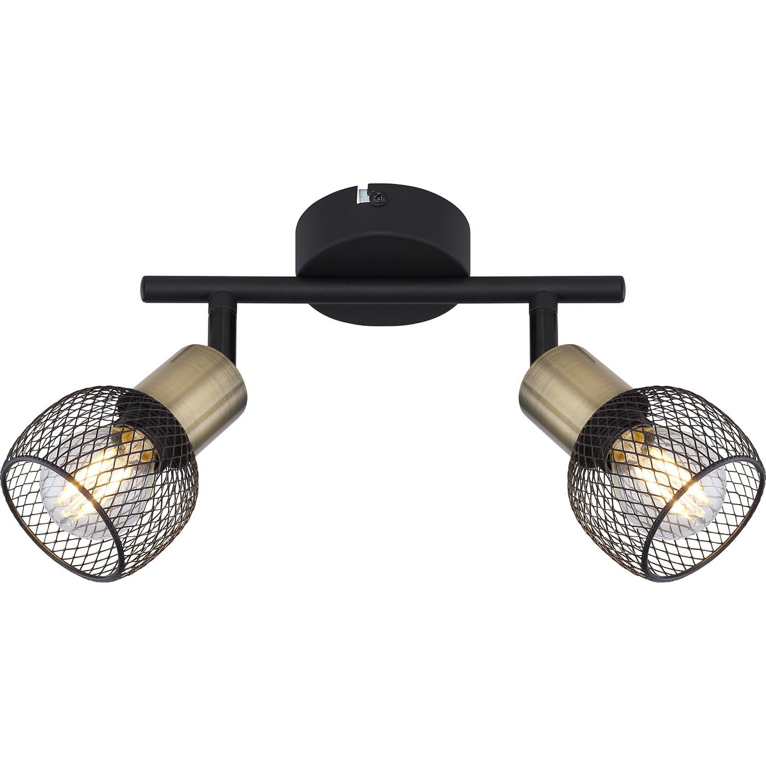 mutoni Strahler Fiastra Metall  matt 2xE14  