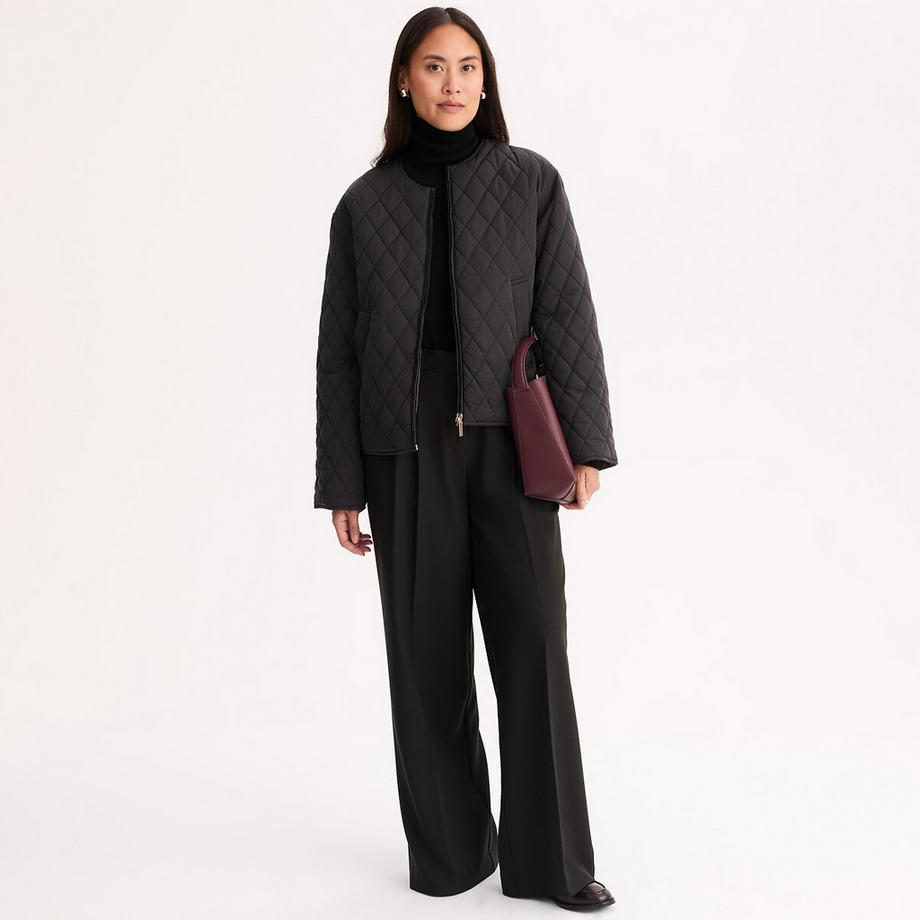 La Redoute Collections Doudoune courte zippée réversible  