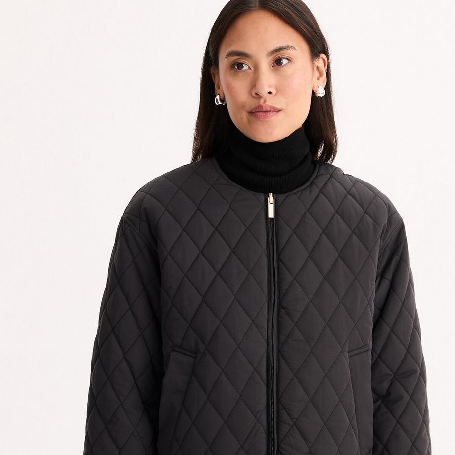 La Redoute Collections Doudoune courte zippée réversible  