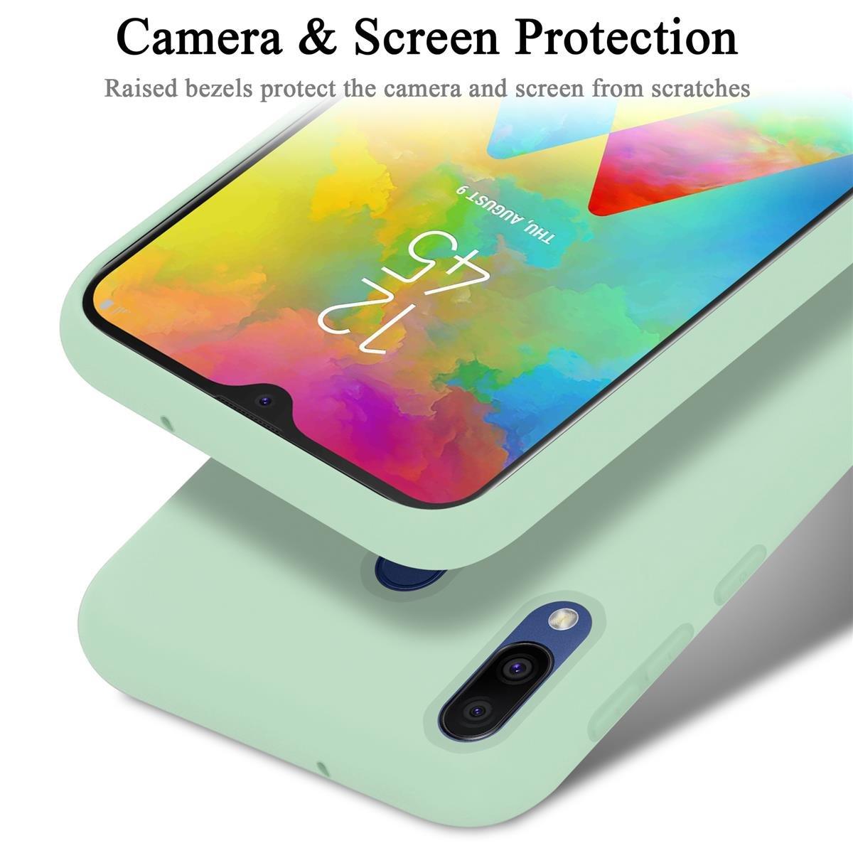 Cadorabo  Housse compatible avec Samsung Galaxy M20 - Coque de protection en silicone TPU flexible 