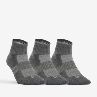 DECATHLON Sportsocken halbhoch Baumwolle 3er-Pack  