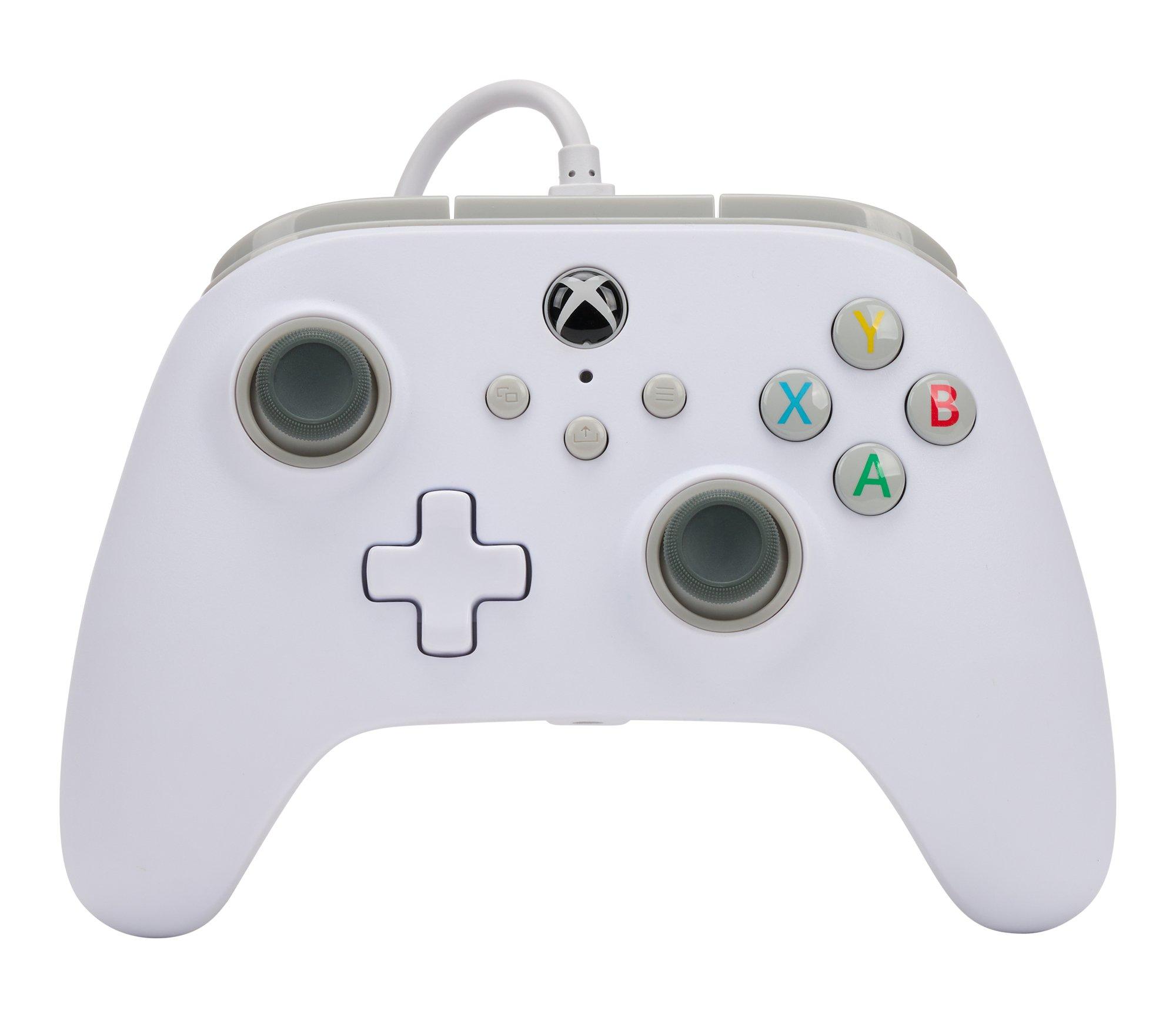 POWERA  1519365-01 Gaming-Controller Weiß USB Gamepad Analog / Digital Xbox Series S, Xbox Series X, PC 