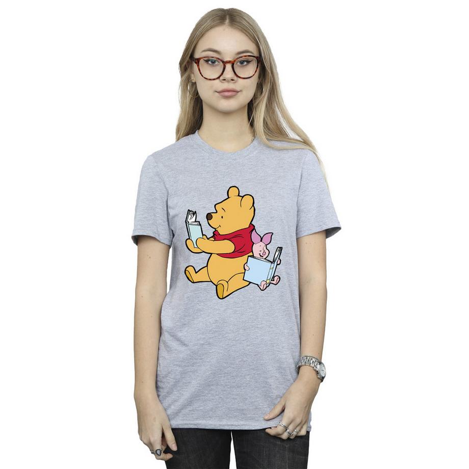 Winnie the Pooh T-Shirt à Imprimé Graphique Winnie l'Ourson et Porcinet  