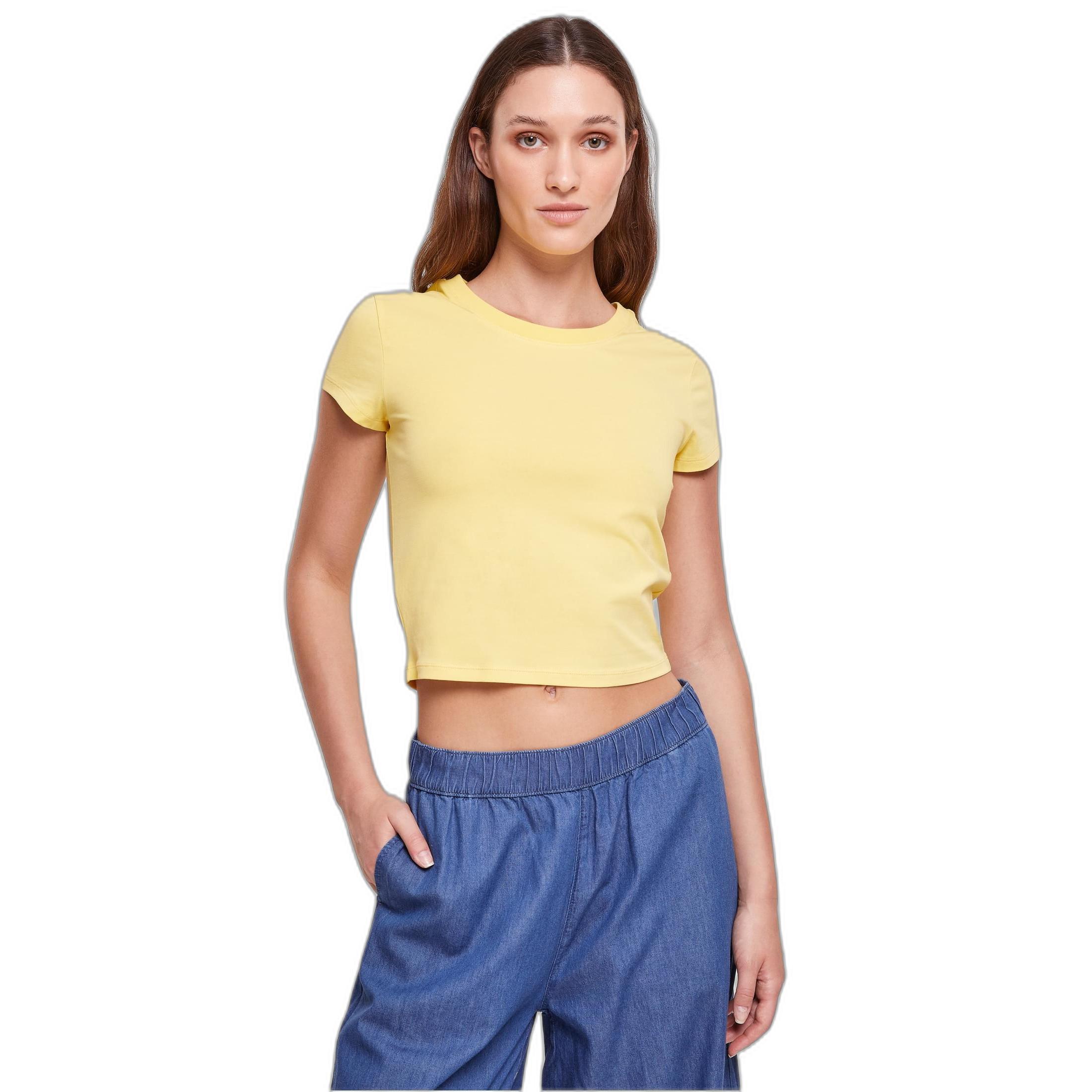 URBAN CLASSICS  T-Shirt court Jersey Stretch Frau 