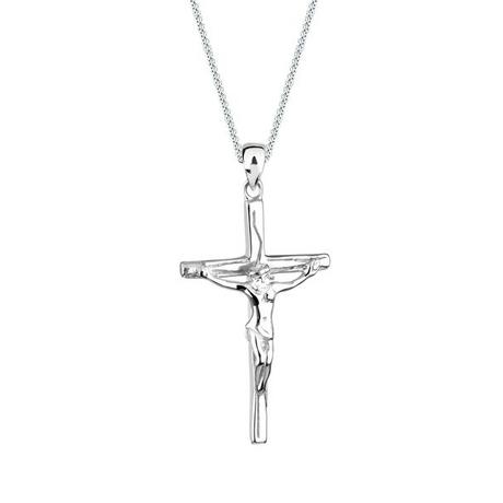 Elli  Halskette Kreuz Jesus Konfirmation Kommunion 