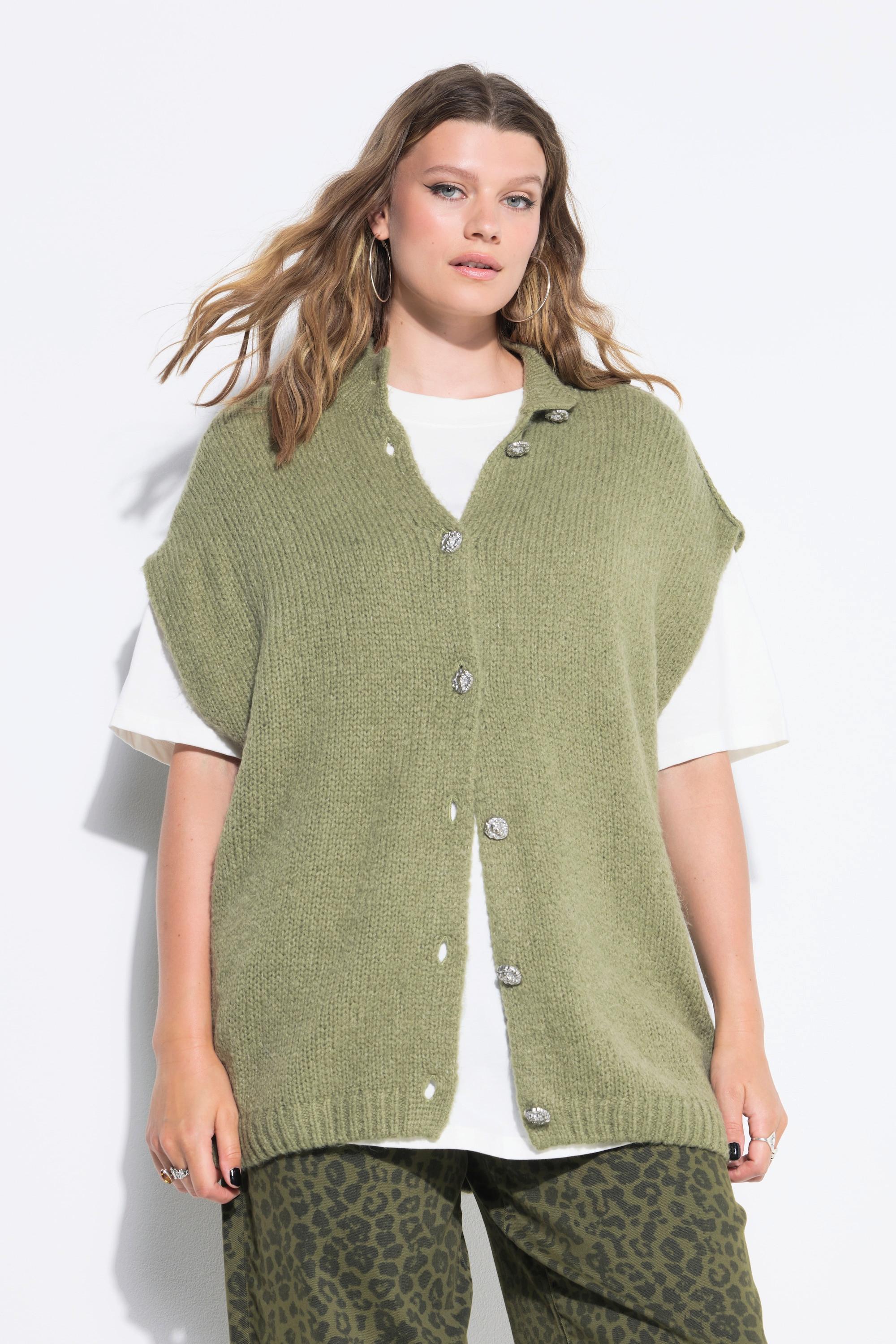 Studio Untold Gilet en maille oversized extra doux  