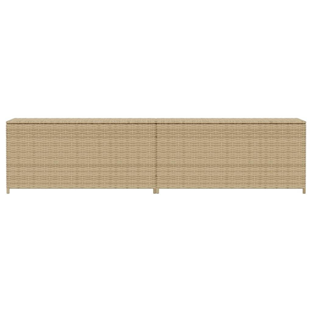 VidaXL Gartentruhe poly-rattan  