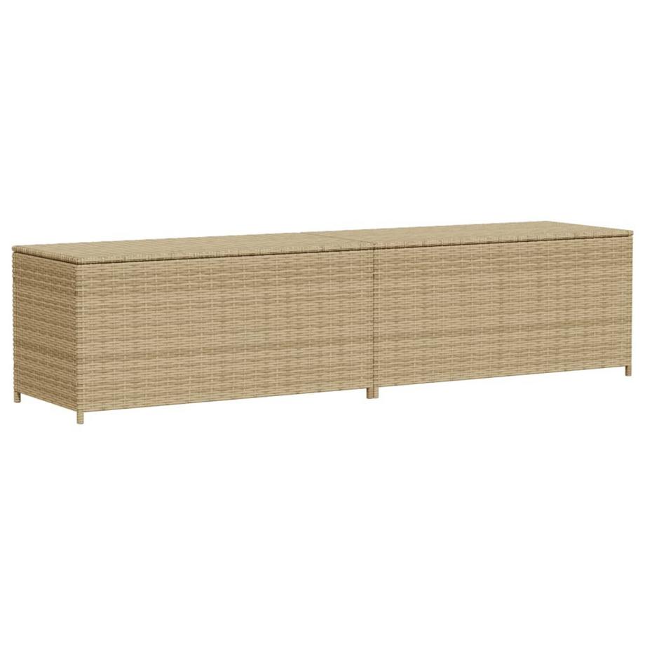 Gartentruhe poly-rattan