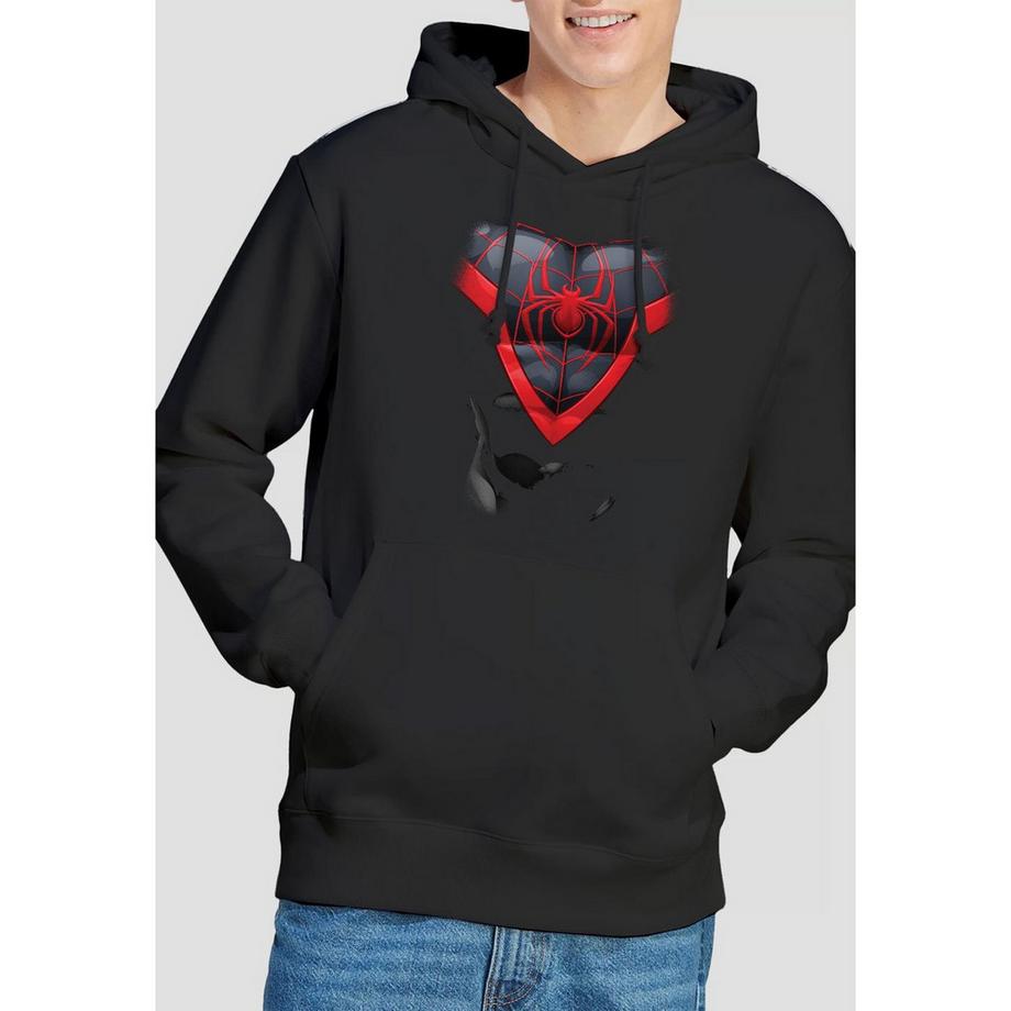 Spider-Man Miles Morales Kostüm Hoodie  