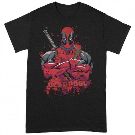 Deadpool Grafikdruck T-Shirt  