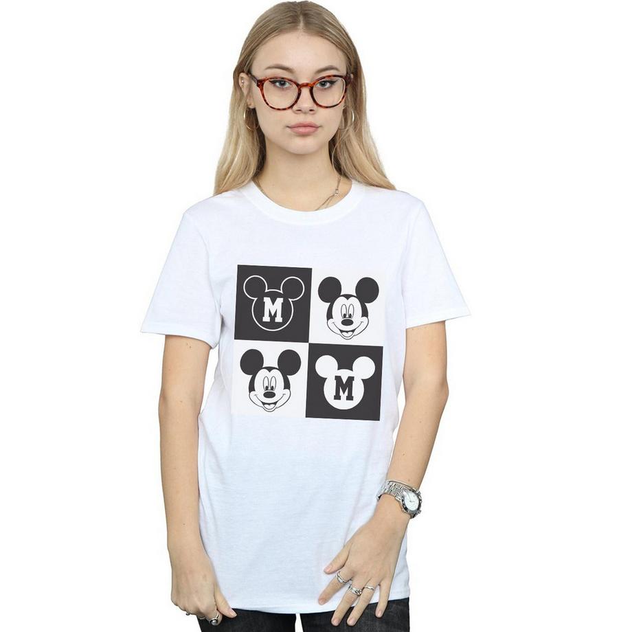 Disney Mickey Mouse Block Print T-Shirt  